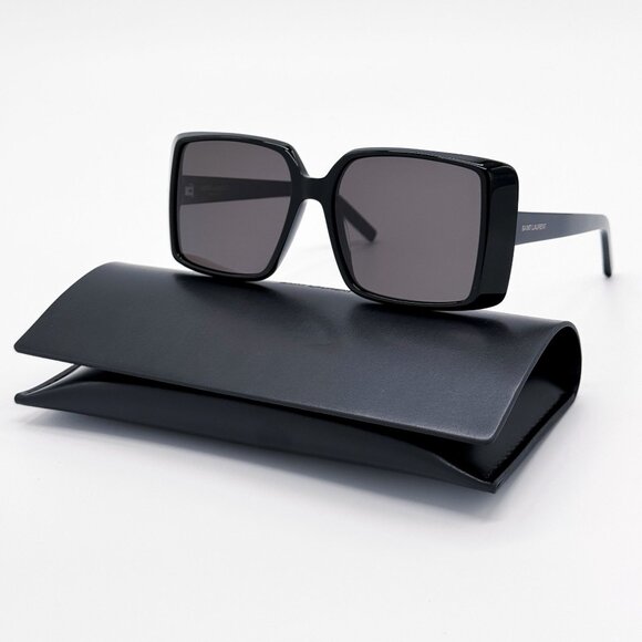 NEW SAINT LAURENT SUNGLASSES SL451 001 BLACK WOMEN main image 9